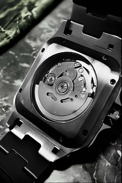 Smodx Santos Silver - Black Dial