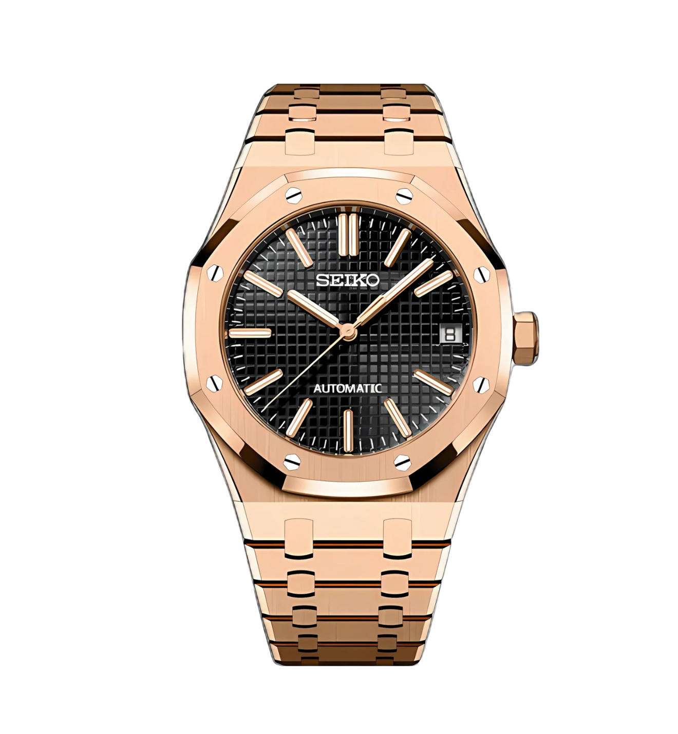 Smodx Oak Rosegold - Black Dial
