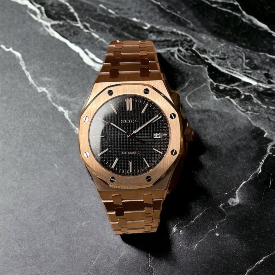 Smodx Oak Rosegold - Black Dial