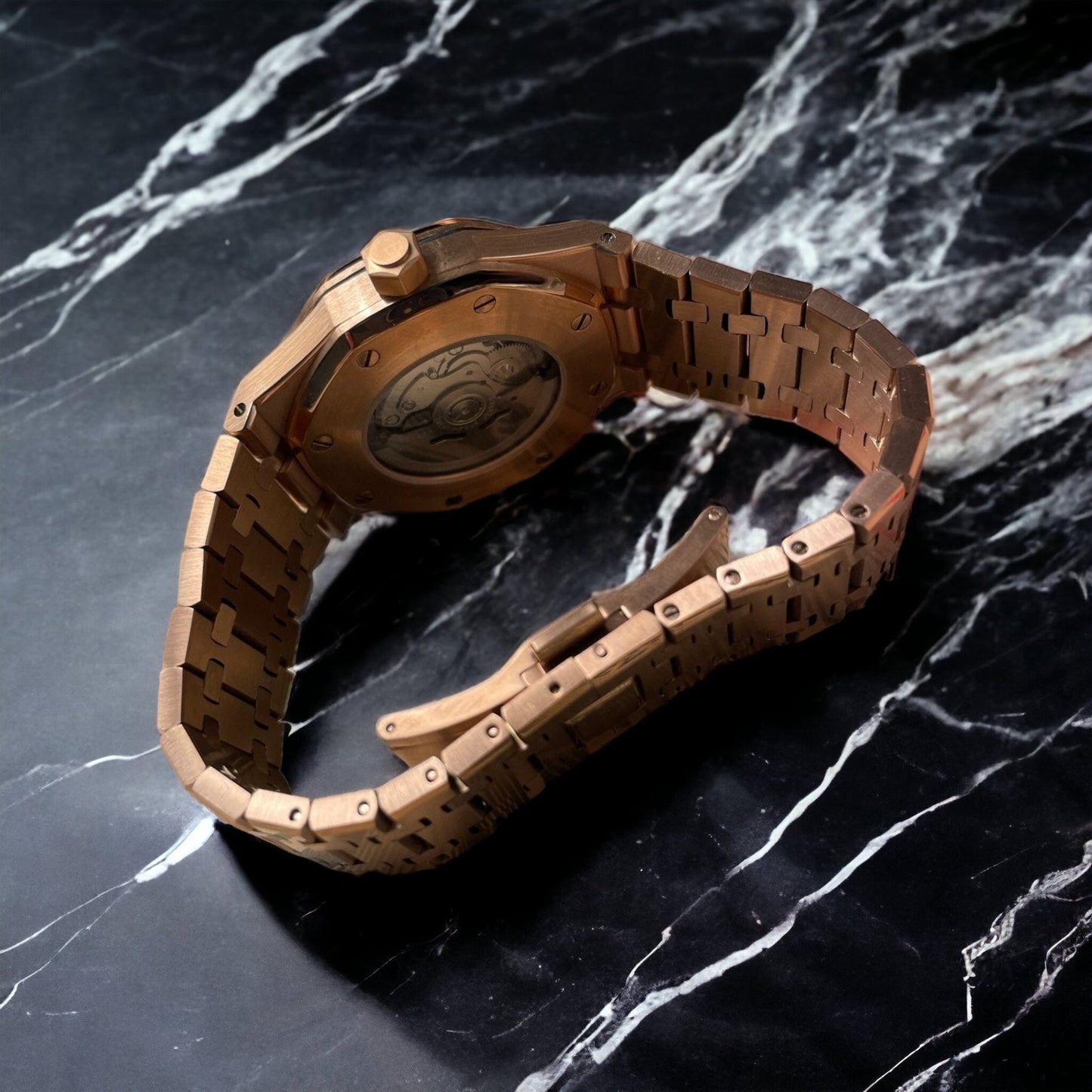 Smodx Oak Rosegold - Black Dial