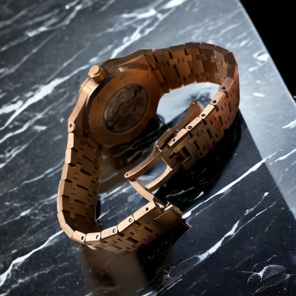 Smodx Oak Rosegold - Black Dial