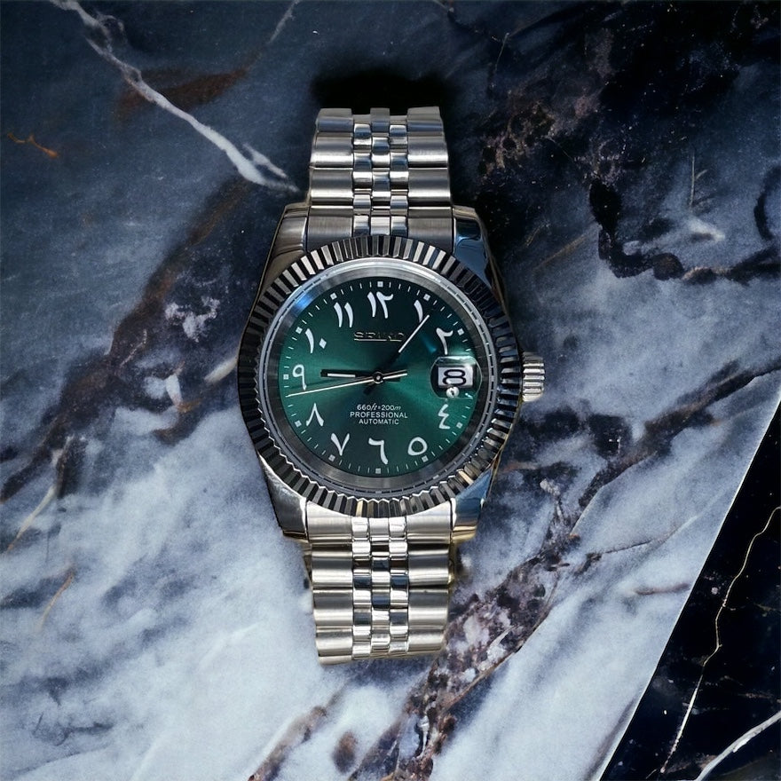 Arap Green Seiko Mod Watch