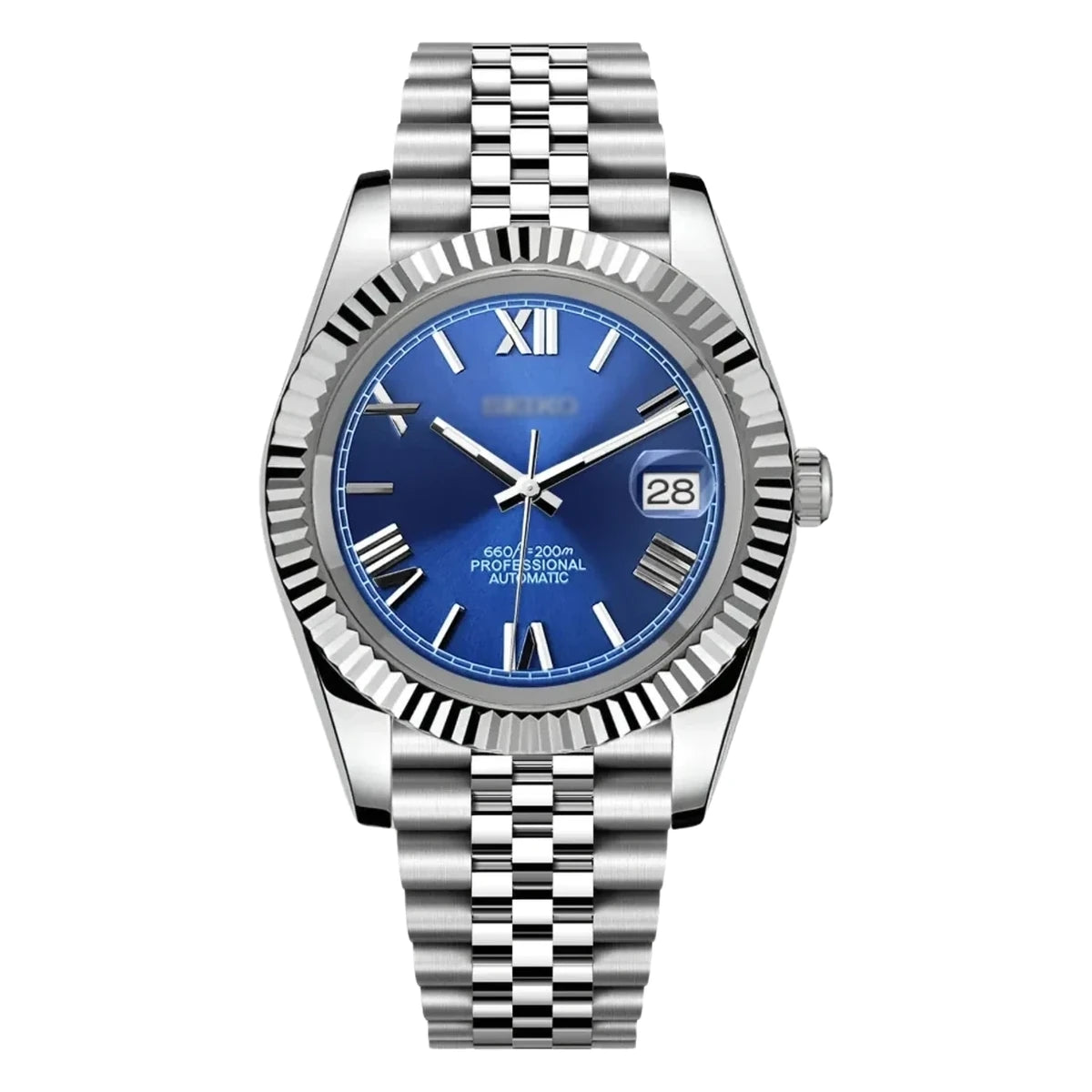 SMODX Fluted Date, Blue Roman