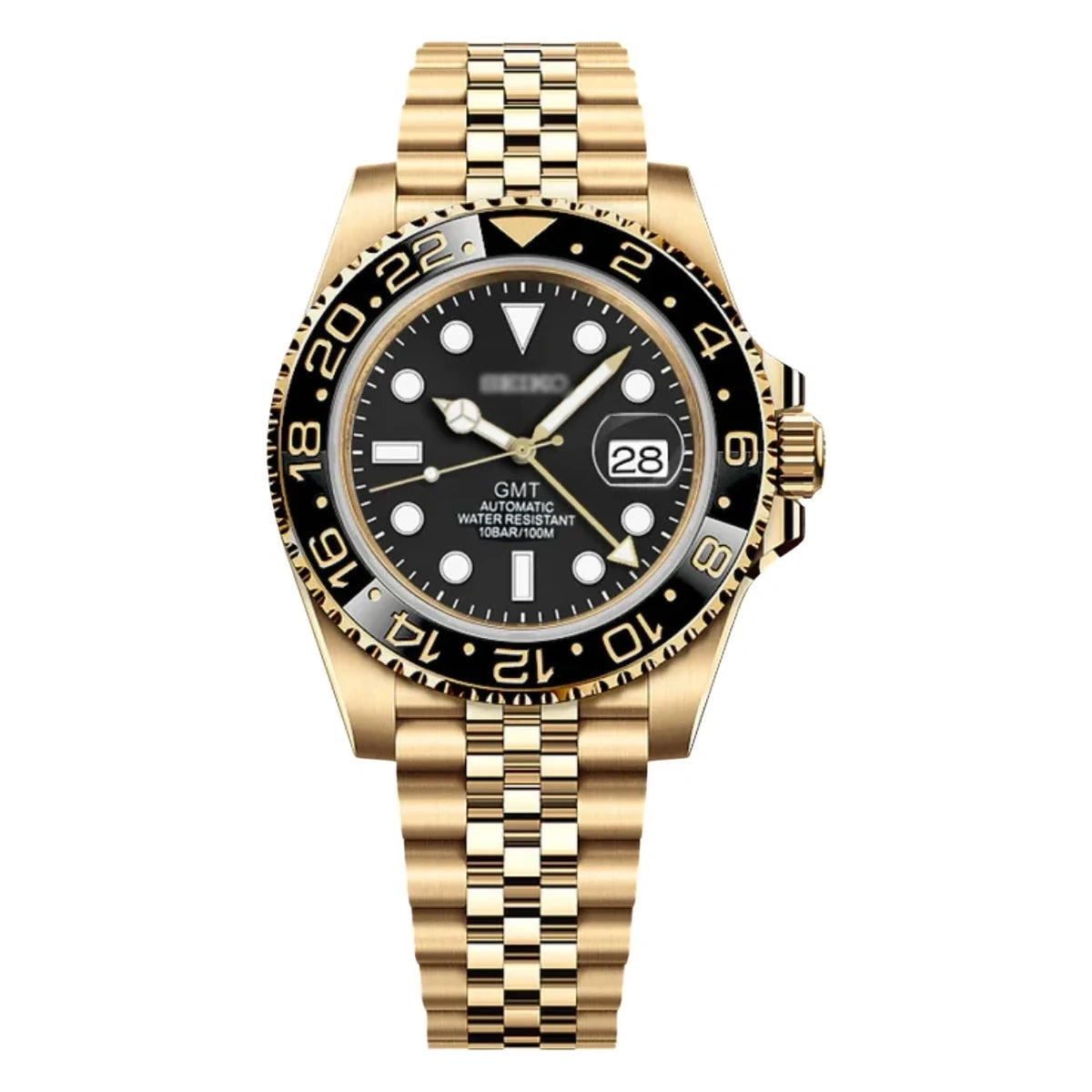 SMODX GMT, Black, Gold Tone