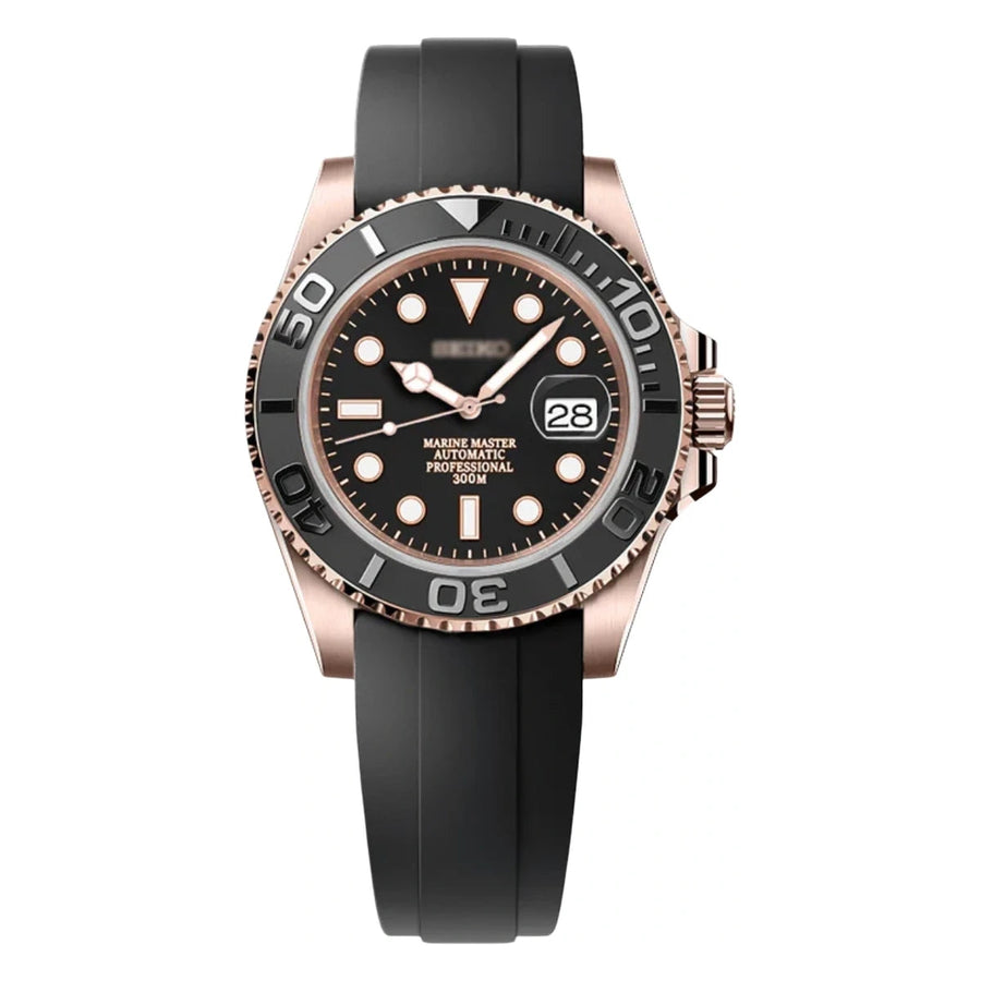 SMODX Numeral Bezel, Black, Rose Gold Tone