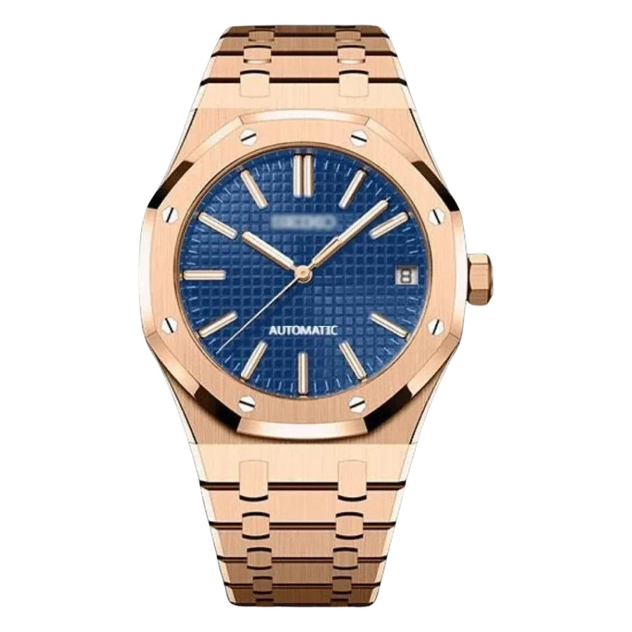 SMODX Octagon, Blue, Rose Gold Tone
