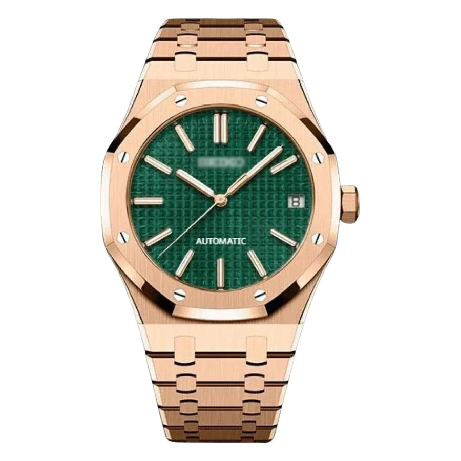 SMODX Octagon, Green, Rose Gold Tone
