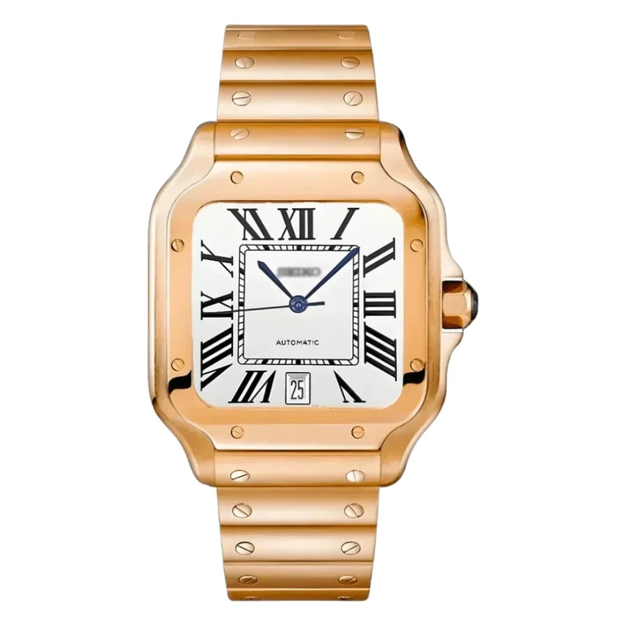 SMODX Square, White, Rose Gold Tone